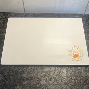 14x10 Tempered glass Corningware WILD FLOWER Cutting Board